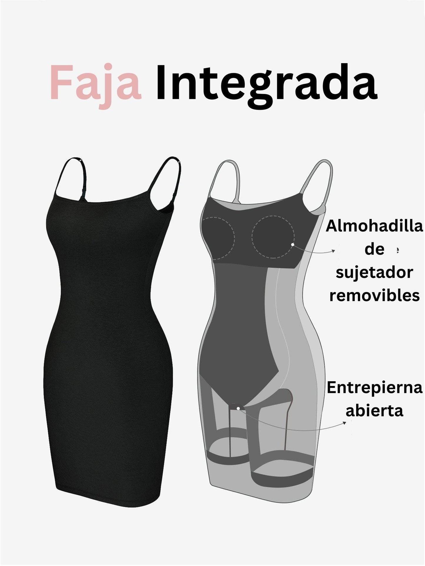 Vestidos Con Faja Integrada