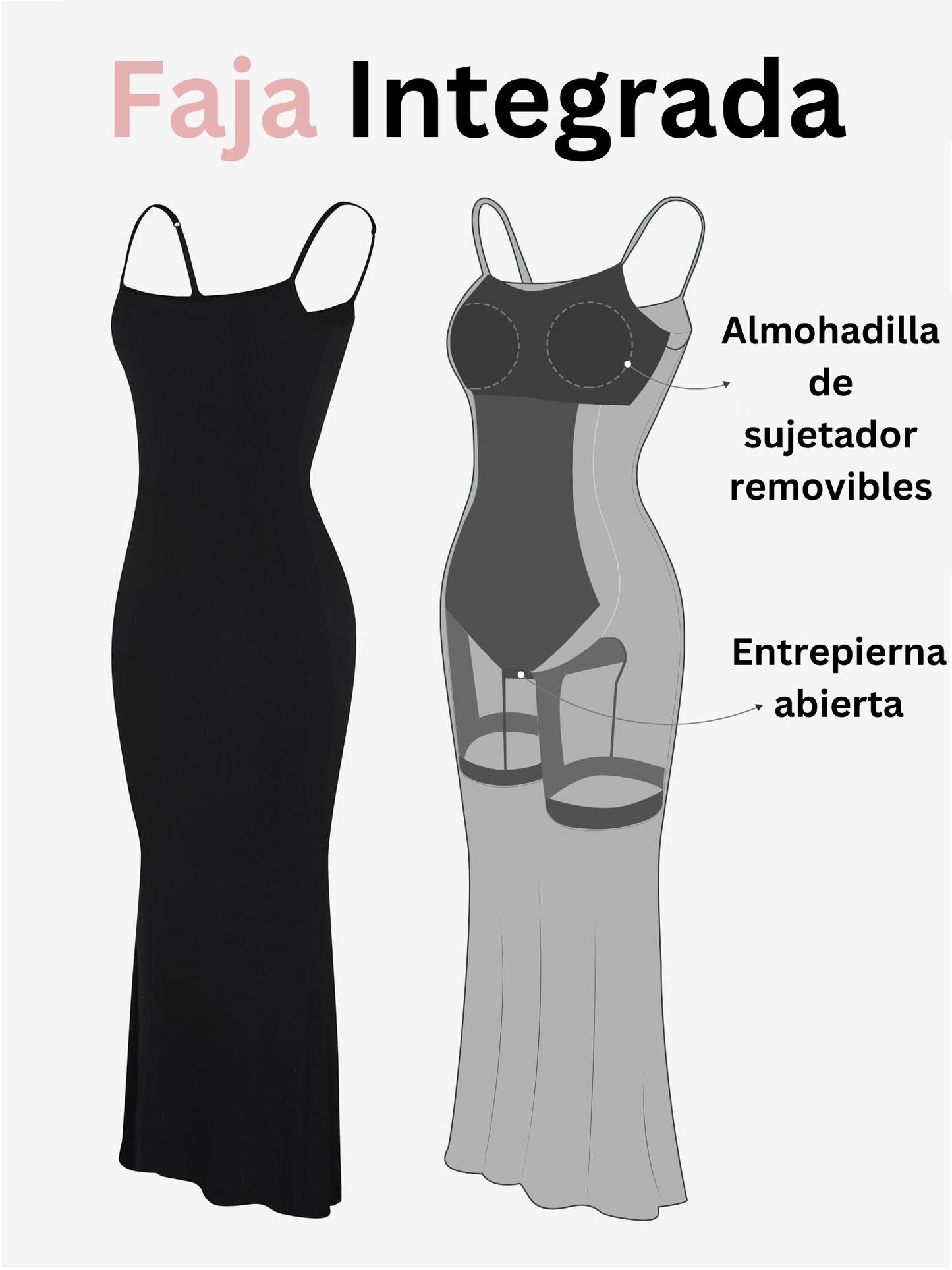 Vestidos Con Faja Integrada