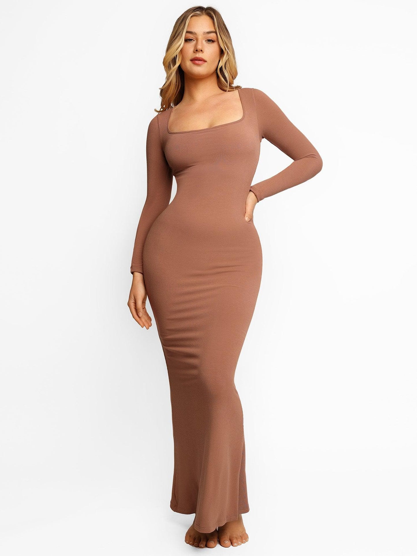 Vestidos Con Faja Integrada