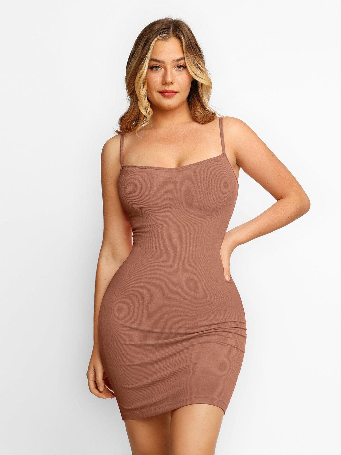 Vestidos Con Faja Integrada
